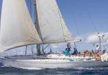 Sailing on a Yacht around Sal Island, Cape Verde